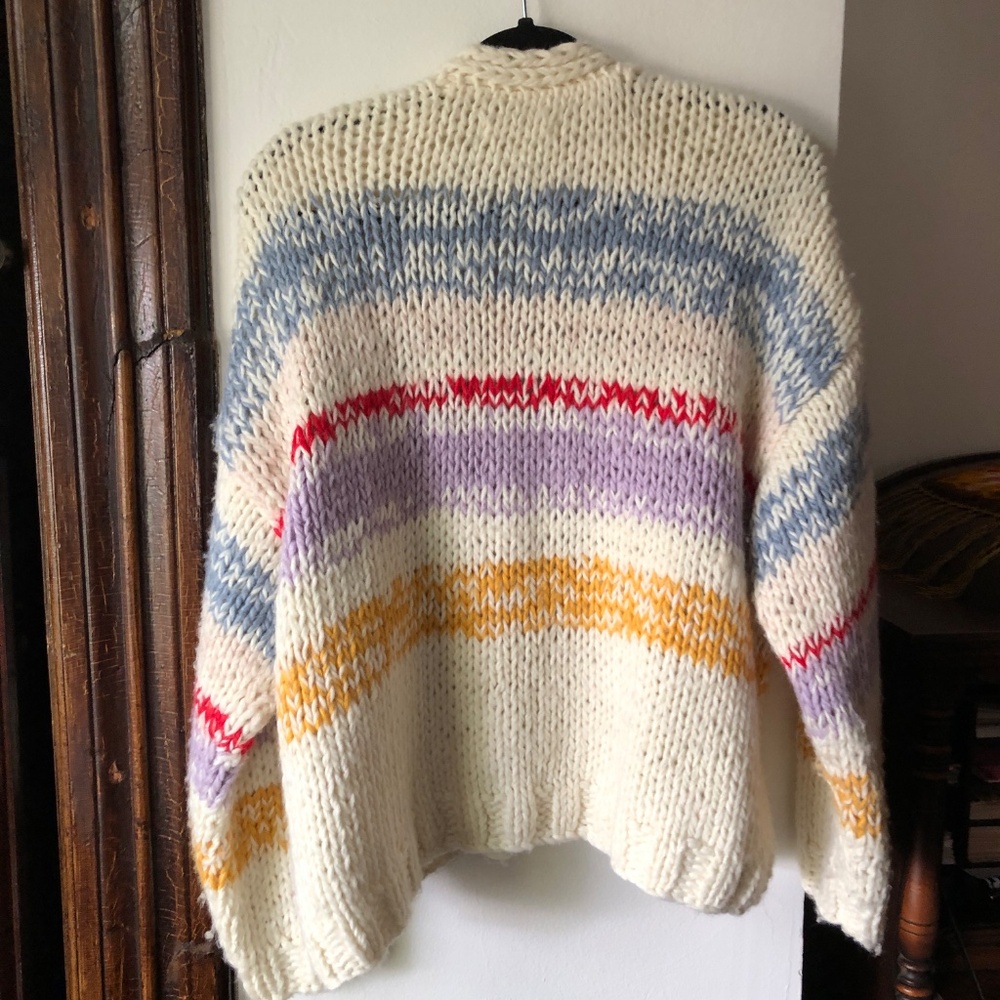 Anthropologie Multicolor Knit Cardigan - Picture 9 of 14